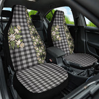 Pauli Hawai'i Palaka Squares Maile Leaf Car Seat Cover Flowers Hawaiian Quilt Patterns