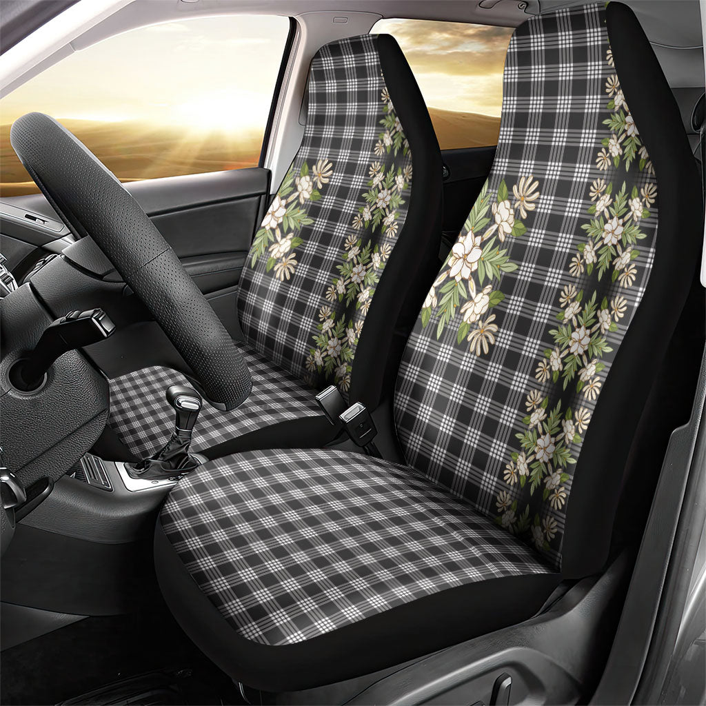 Pauli Hawai'i Palaka Squares Maile Leaf Car Seat Cover Flowers Hawaiian Quilt Patterns