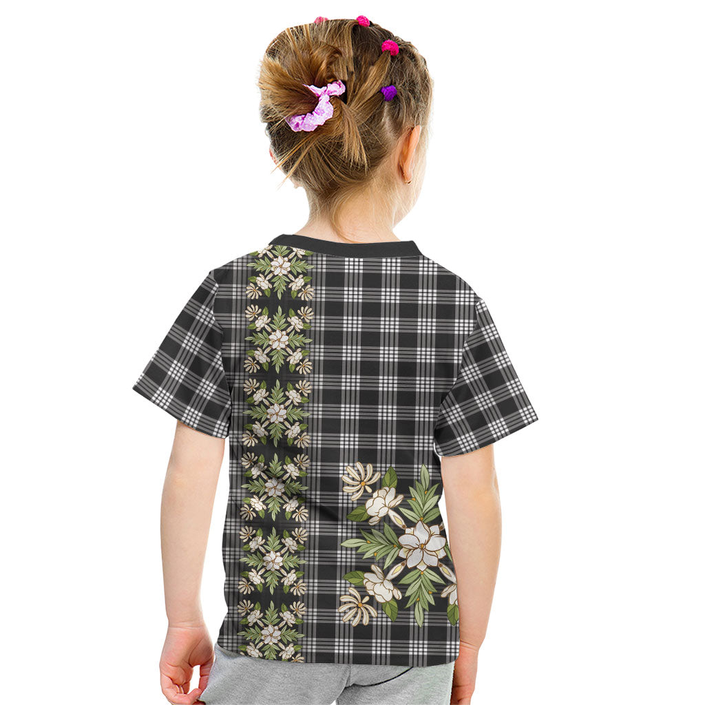 Pauli Hawai'i Palaka Squares Maile Leaf Kid T Shirt Flowers Hawaiian Quilt Patterns