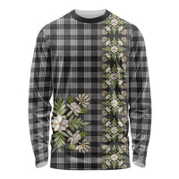 Pauli Hawai'i Palaka Squares Maile Leaf Long Sleeve Shirt Flowers Hawaiian Quilt Patterns