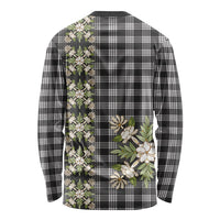 Pauli Hawai'i Palaka Squares Maile Leaf Long Sleeve Shirt Flowers Hawaiian Quilt Patterns
