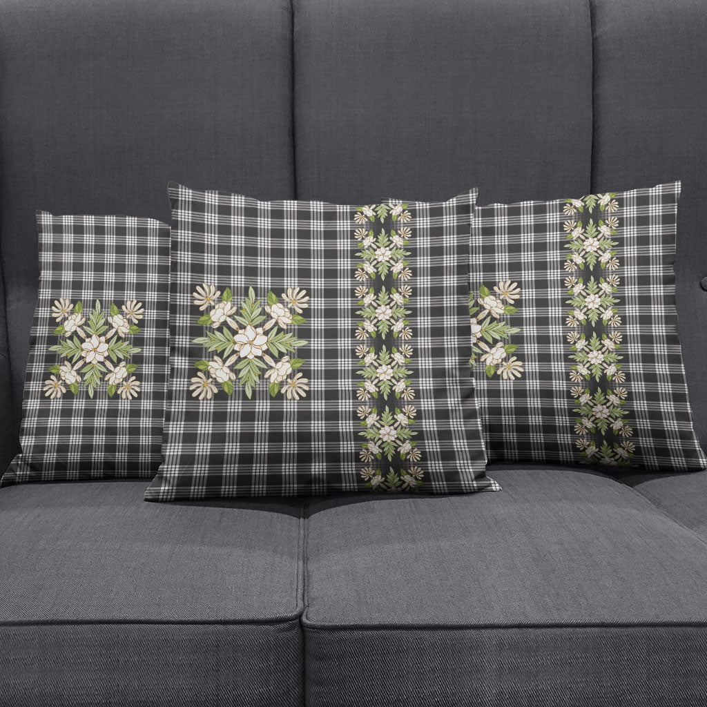 Pauli Hawai'i Palaka Squares Maile Leaf Pillow Cover Flowers Hawaiian Quilt Patterns