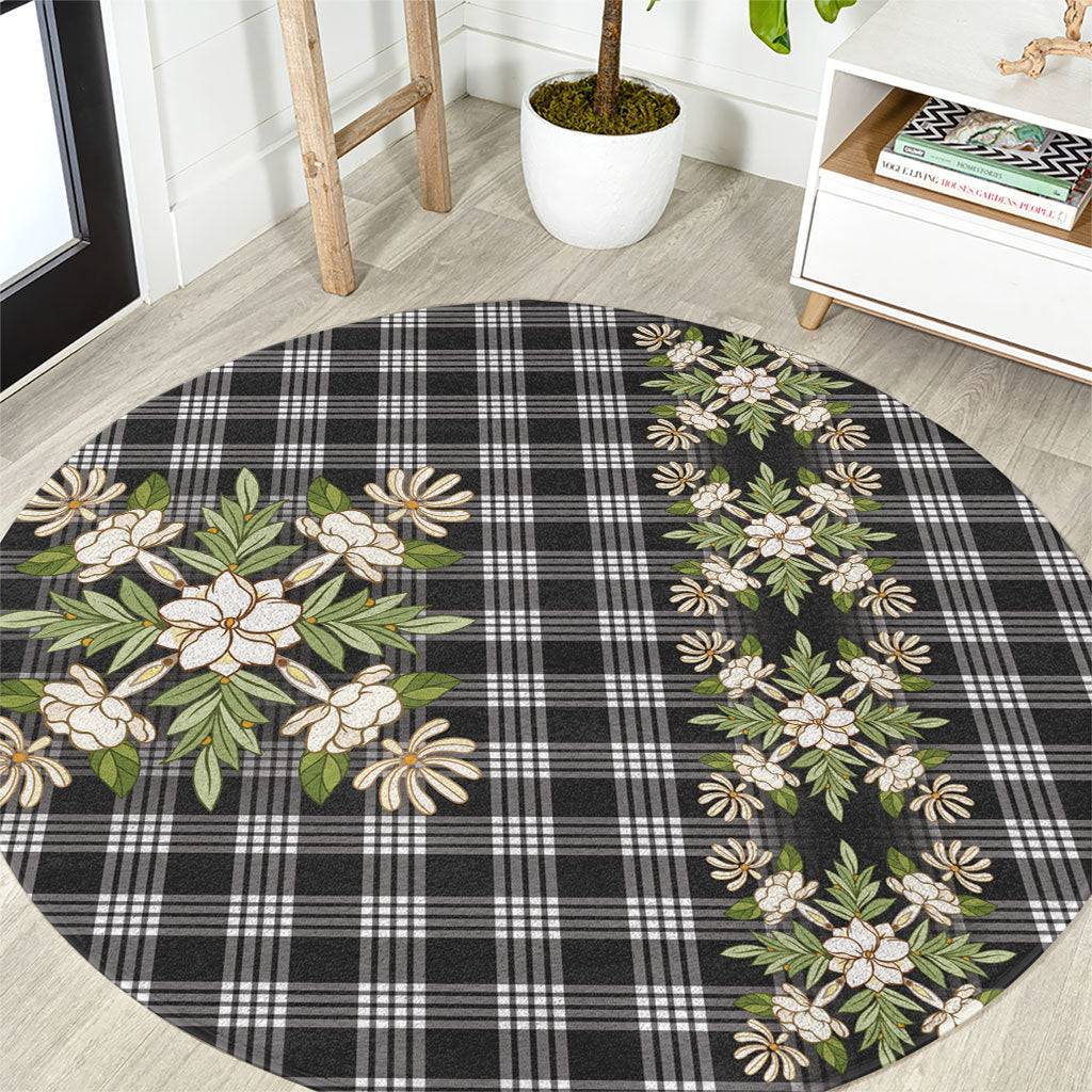 Pauli Hawai'i Palaka Squares Maile Leaf Round Carpet Flowers Hawaiian Quilt Patterns