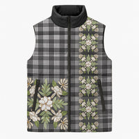 Pauli Hawai'i Palaka Squares Maile Leaf Sleeveless Puffer Jacket Flowers Hawaiian Quilt Patterns