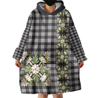 Pauli Hawai'i Palaka Squares Maile Leaf Wearable Blanket Hoodie Flowers Hawaiian Quilt Patterns
