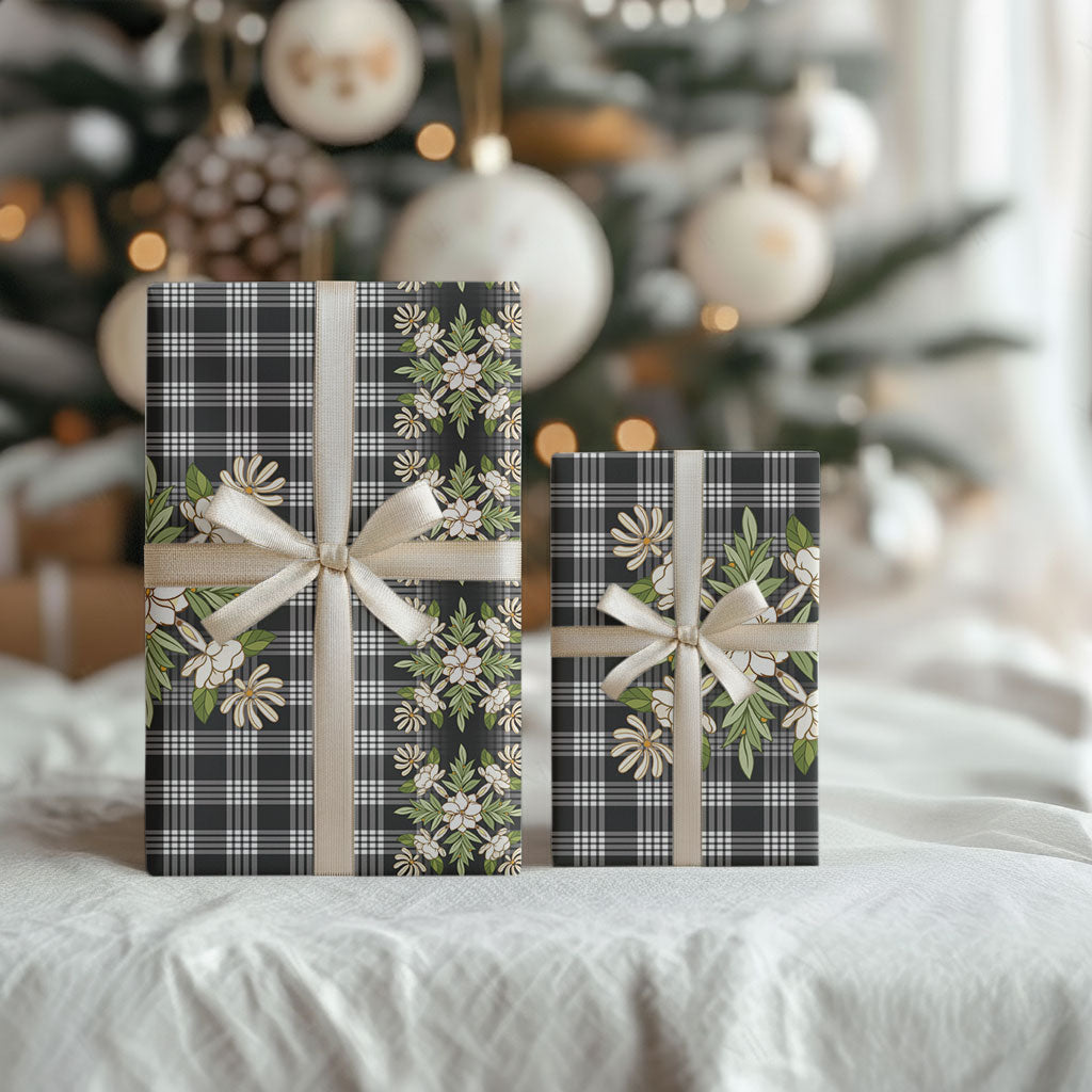 Pauli Hawai'i Palaka Squares Maile Leaf Wrapping Paper Flowers Hawaiian Quilt Patterns