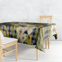 Ele'ele Hawai'i Palaka Plumeria Tablecloth Puakenikeni and Maile Lei