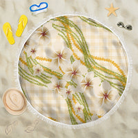 Melemele Ahiahia Hawai'i Palaka Plumeria Beach Blanket Puakenikeni and Maile Lei