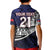 Custom Samoa Rugby Pacific Kid Polo Shirt Samoan Warrior Tribal Pattern