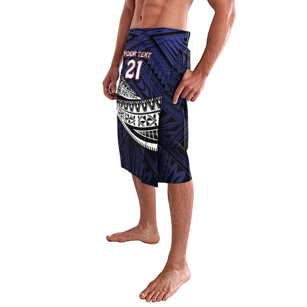 Custom Samoa Rugby Pacific Lavalava Samoan Warrior Tribal Pattern LT9