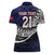 Custom Samoa Rugby Pacific Women Polo Shirt Samoan Warrior Tribal Pattern