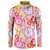 Palaka with Honu and Hibiscus Button Sweatshirt Hawaiian Heritage Spirit - Polynesian Pride