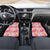 Palaka with Honu and Hibiscus Car Mats Hawaiian Heritage Spirit - Polynesian Pride