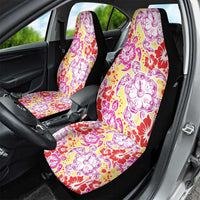 Palaka with Honu and Hibiscus Car Seat Cover Hawaiian Heritage Spirit - Polynesian Pride