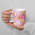 Palaka with Honu and Hibiscus Ceramic Mug Hawaiian Heritage Spirit - Polynesian Pride