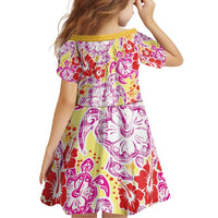 Palaka with Honu and Hibiscus Family Matching Mermaid Dress and Hawaiian Shirt Hawaiian Heritage Spirit - Polynesian Pride