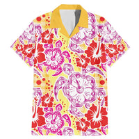 Palaka with Honu and Hibiscus Family Matching Mermaid Dress and Hawaiian Shirt Hawaiian Heritage Spirit - Polynesian Pride