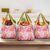 Palaka with Honu and Hibiscus Grocery Bag Hawaiian Heritage Spirit - Polynesian Pride