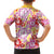 Palaka with Honu and Hibiscus Kid Hawaiian Shirt Hawaiian Heritage Spirit - Polynesian Pride