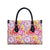 Palaka with Honu and Hibiscus Leather Bag Hawaiian Heritage Spirit - Polynesian Pride