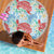 Palaka with Honu and Plumeria Beach Blanket Hawaiian Heritage Spirit - Polynesian Pride