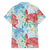 Palaka with Honu and Plumeria Family Matching Off The Shoulder Long Sleeve Dress and Hawaiian Shirt Hawaiian Heritage Spirit - Polynesian Pride