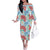 Palaka with Honu and Plumeria Family Matching Off The Shoulder Long Sleeve Dress and Hawaiian Shirt Hawaiian Heritage Spirit - Polynesian Pride