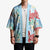 Palaka with Honu and Plumeria Kimono Hawaiian Heritage Spirit - Polynesian Pride