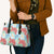 Palaka with Honu and Plumeria Leather Bag Hawaiian Heritage Spirit - Polynesian Pride