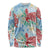 Palaka with Honu and Plumeria Long Sleeve Shirt Hawaiian Heritage Spirit - Polynesian Pride
