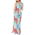 Palaka with Honu and Plumeria Tank Maxi Dress Hawaiian Heritage Spirit - Polynesian Pride