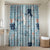 Blue Palaka Crane and Flowers Bathroom Set Japan Heritage Spirit - Polynesian Pride
