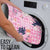 Pink Palaka Crane and Flowers Bathroom Set Japan Heritage Spirit - Polynesian Pride