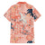 Red Palaka Crane and Flowers Family Matching Puletasi and Hawaiian Shirt Japan Heritage Spirit - Polynesian Pride