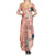 Red Palaka Crane and Flowers Family Matching Summer Maxi Dress and Hawaiian Shirt Japan Heritage Spirit - Polynesian Pride