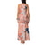 Red Palaka Crane and Flowers Family Matching Tank Maxi Dress and Hawaiian Shirt Japan Heritage Spirit - Polynesian Pride