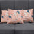 Red Palaka Crane and Flowers Pillow Cover Japan Heritage Spirit - Polynesian Pride