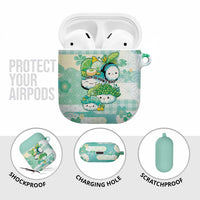 Japanese Kawaii Sushi AirPods Case Green Wagara Palaka This Is How I Roll