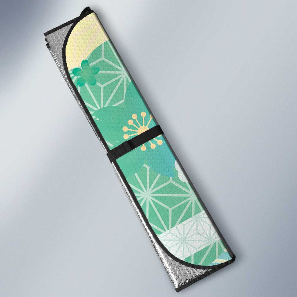 Japanese Kawaii Sushi Auto Sun Shade Green Wagara Palaka This Is How I Roll