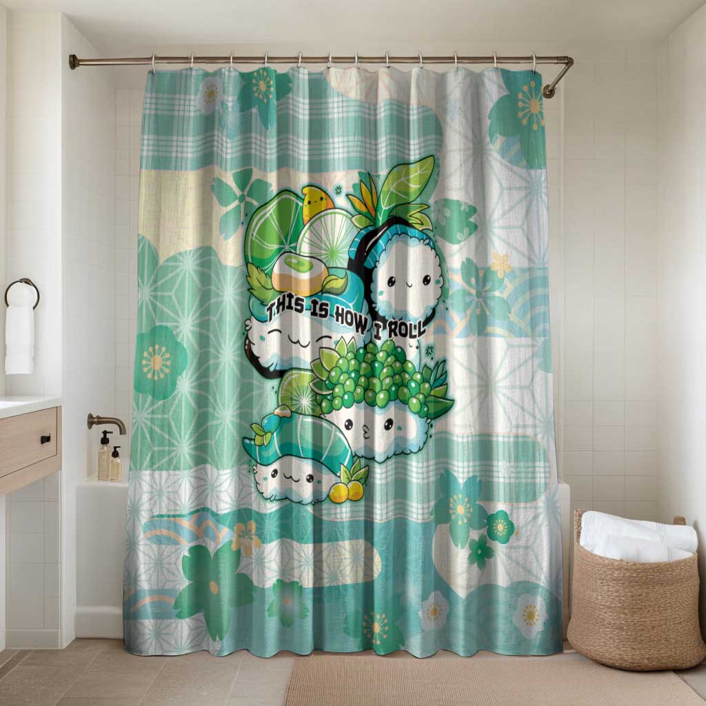 Japanese Kawaii Sushi Bathroom Set Green Wagara Palaka This Is How I Roll