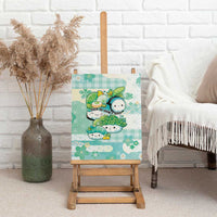Japanese Kawaii Sushi Canvas Wall Art Green Wagara Palaka This Is How I Roll