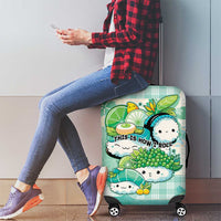 Japanese Kawaii Sushi Luggage Cover Green Wagara Palaka This Is How I Roll