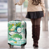 Japanese Kawaii Sushi Luggage Cover Green Wagara Palaka This Is How I Roll