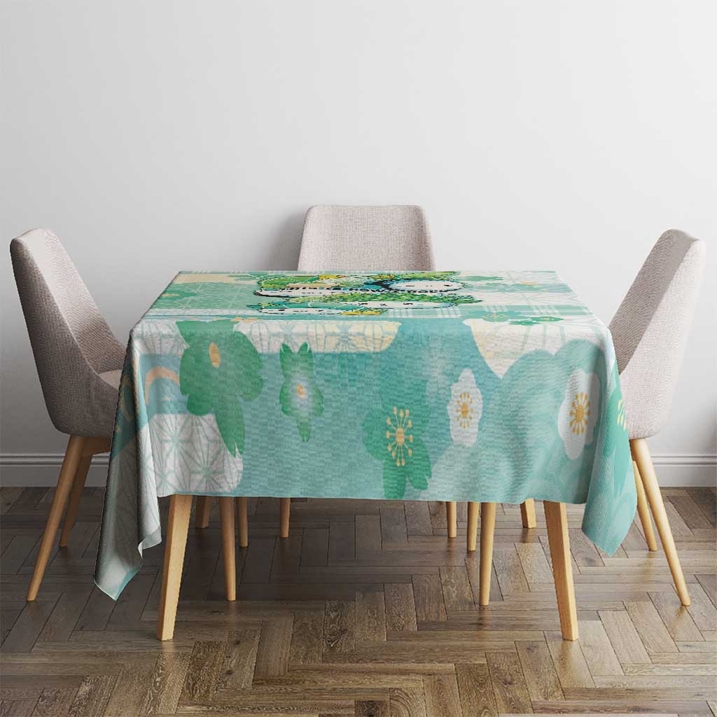 Japanese Kawaii Sushi Tablecloth Green Wagara Palaka This Is How I Roll