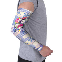 Personalized Japanese Kawaii Sushi Arm Sleeves Blue Wagara Palaka This Is How I Roll