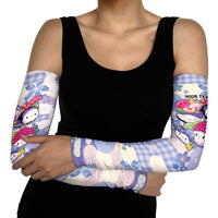 Personalized Japanese Kawaii Sushi Arm Sleeves Blue Wagara Palaka This Is How I Roll
