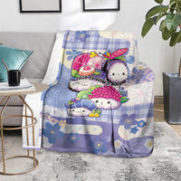 Japanese Kawaii Sushi Blanket Blue Wagara Palaka This Is How I Roll