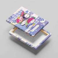 Japanese Kawaii Sushi Canvas Wall Art Blue Wagara Palaka This Is How I Roll