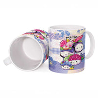 Personalized Japanese Kawaii Sushi Ceramic Mug Blue Wagara Palaka This Is How I Roll