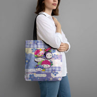 Japanese Kawaii Sushi Tote Bag Blue Wagara Palaka This Is How I Roll